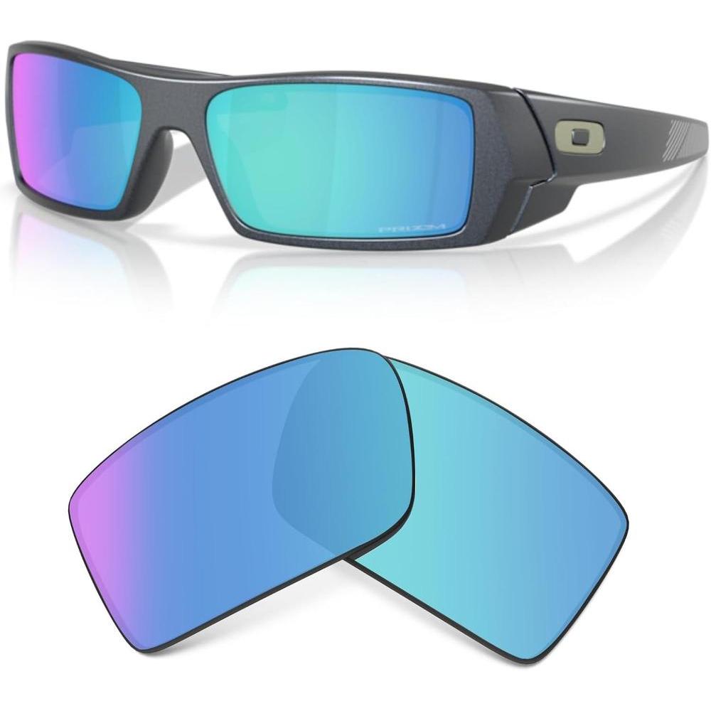OAKLEY Authentic Gascan OO9014 Replacement Lenses +Bundle Bag+ Bundle Microfiber Pouch -FRAMES NOT INCLUDED