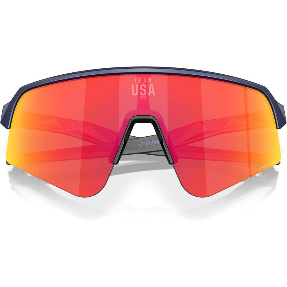 Oakley Sutro - Gafas de sol deportivas rectangulares para hombre con lentes Prizm rubí y protección UV
