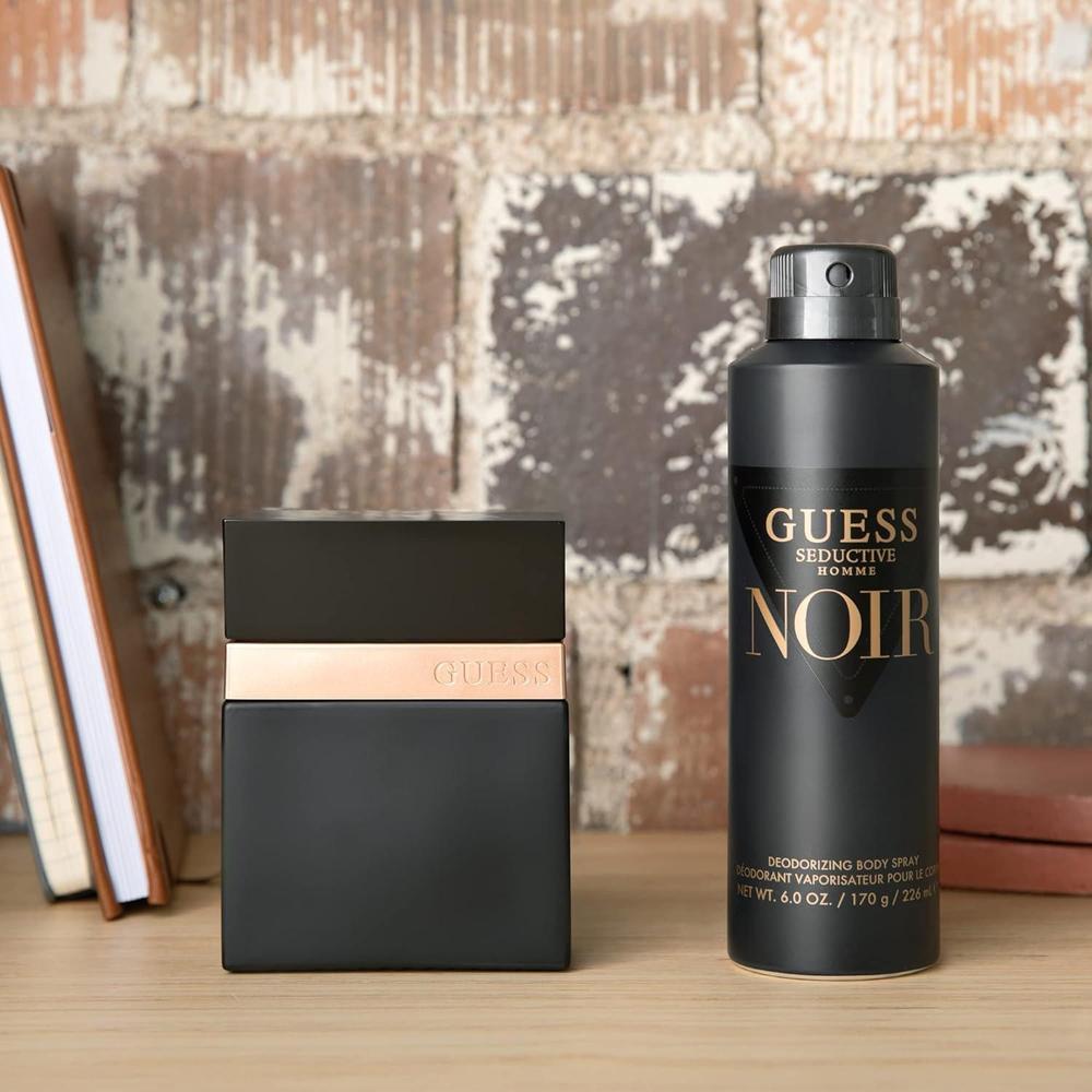 Guess Seductive Homme Noir EDT Spray RETAIL
