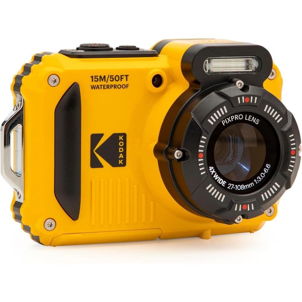 KODAK PIXPRO WPZ2: Cámara digital resistente, impermeable, a prueba de golpes y polvo con WiFi, 16 MP, video Full HD