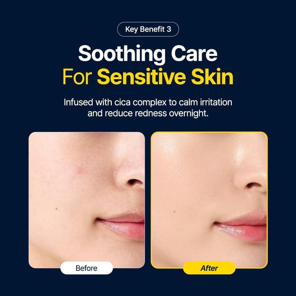 PURITO Crema Recuperadora Nocturna 100ml Para Piel Seca Y Sensible Vegana