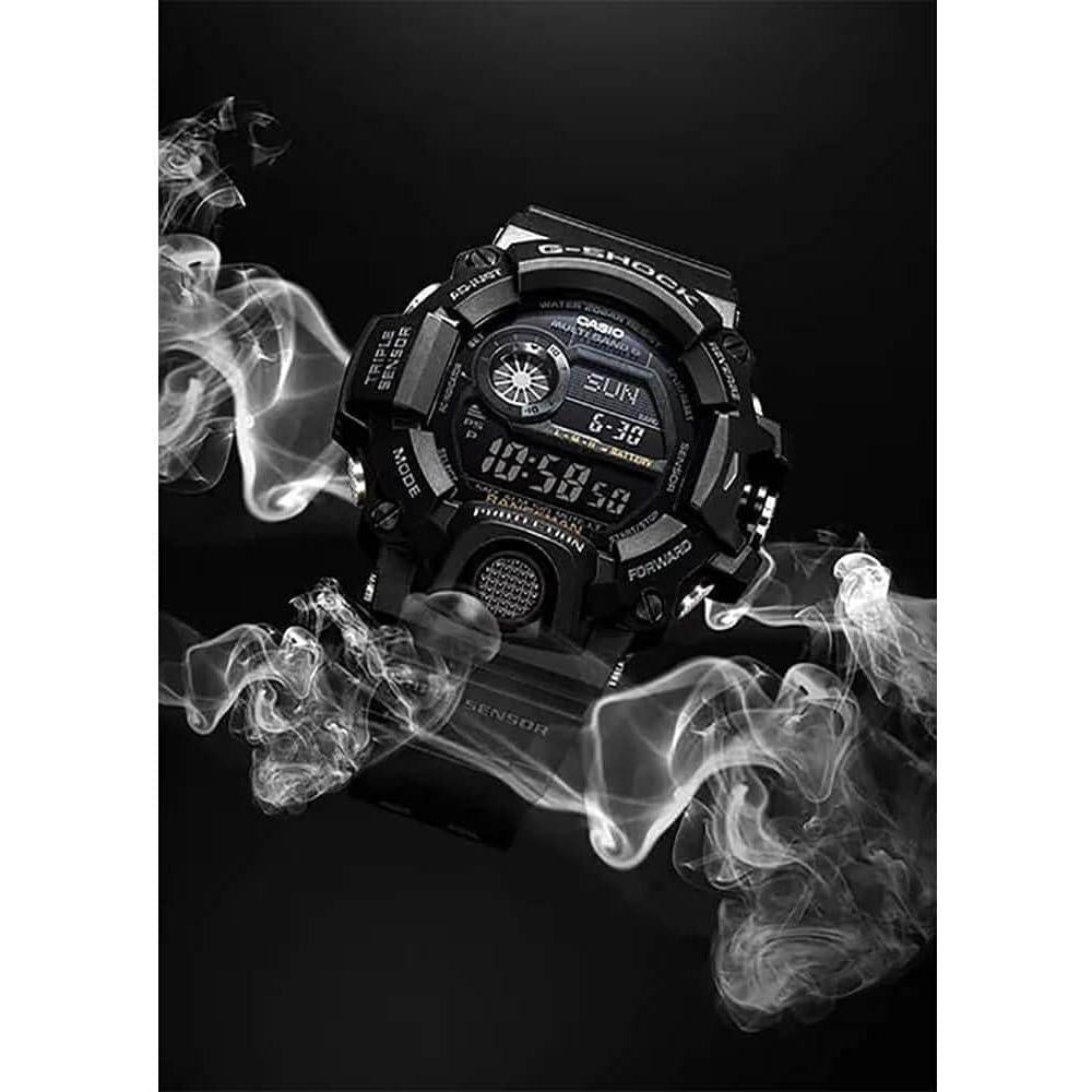 Casio G-Shock GW9400-1B, reloj digital negro para hombre con energía solar y resistencia al agua