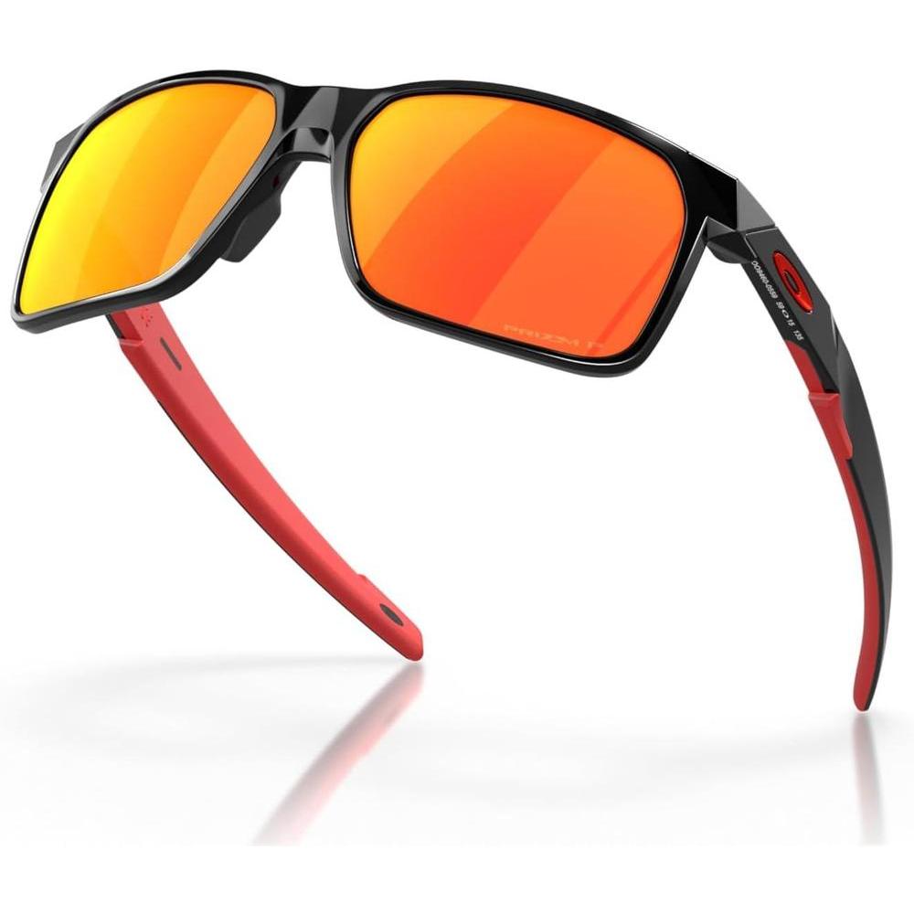 Gafas de sol Oakley Oo9460 Portal X para hombre, protección UV, lentes polarizados PRIZM RUBY, funda y paño incluidos