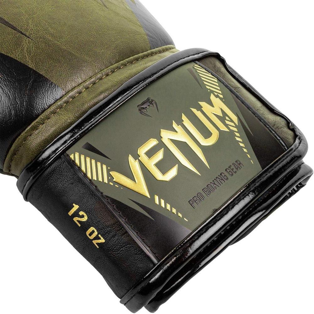 Guantes de boxeo Venum Impact, ideales para entrenamiento con espuma de triple densidad y cierre de velcro para ajuste cómodo