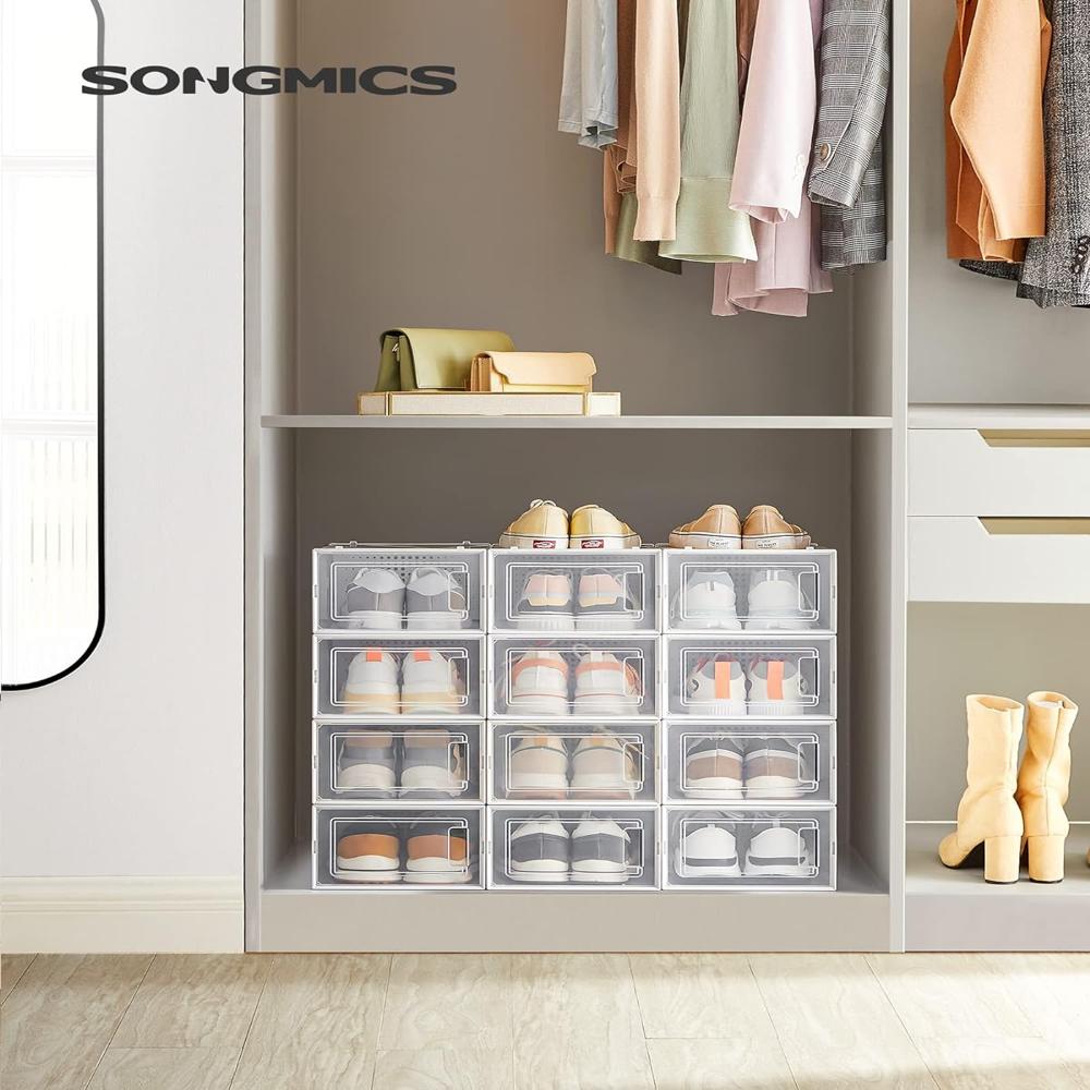 Cajas de Zapatos Paquete de 12 Organizadores