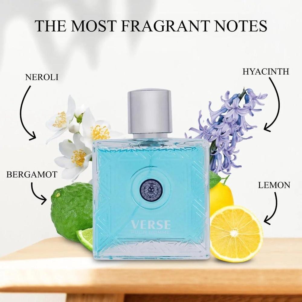 NovoGlow Verse Pour Homme Eau De Parfum Spray for Men