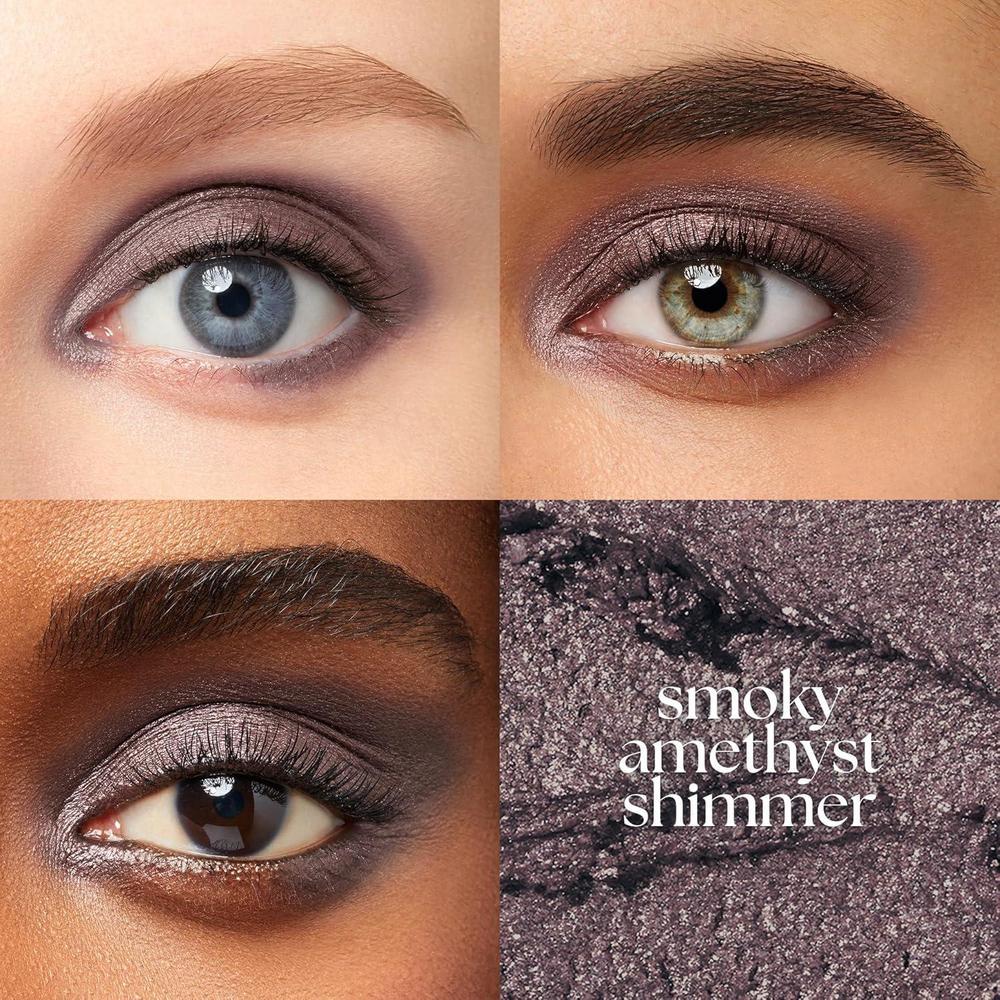 Sombra De Ojos Julep Crema A Polvo Resistente Al Agua Color Amatista Brillante Con Difuminador Integrado