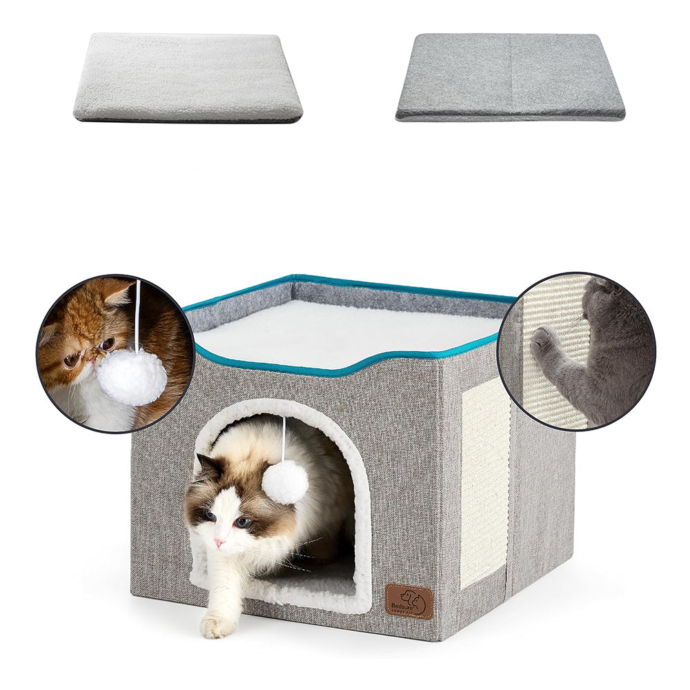 Cama para Gatos de Interior Talla L