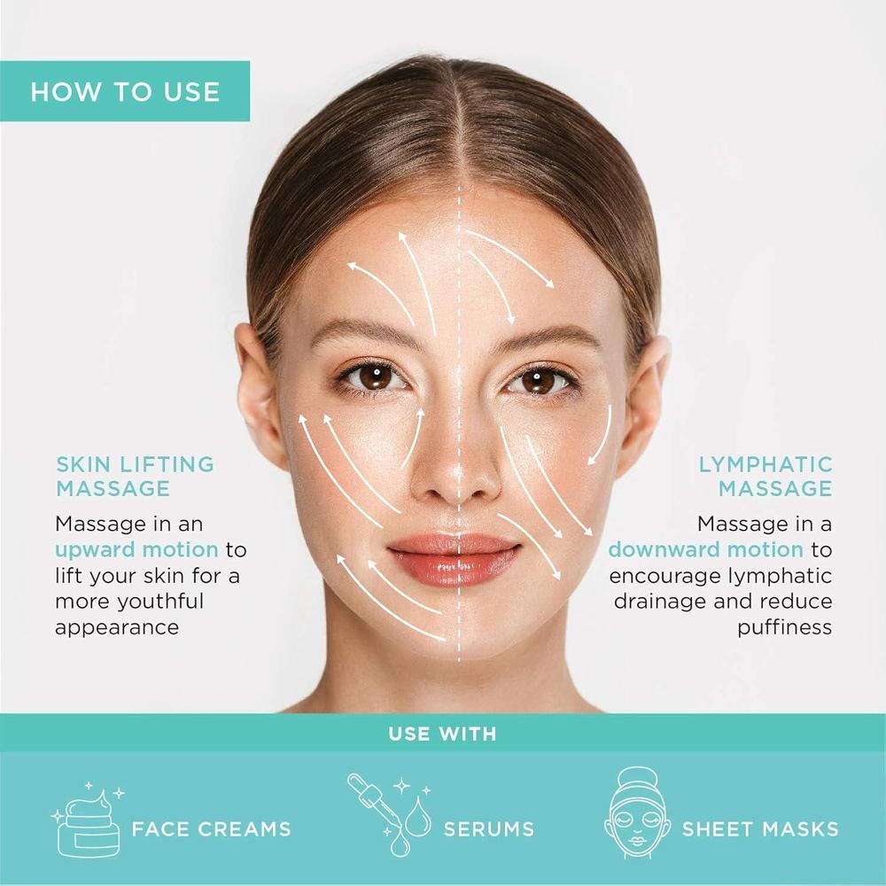 Globos de Hielo para la Cara, seguros para el congelador, eficaces en rutinas de belleza, rodillo facial para tensar piel y reducir hinchazón