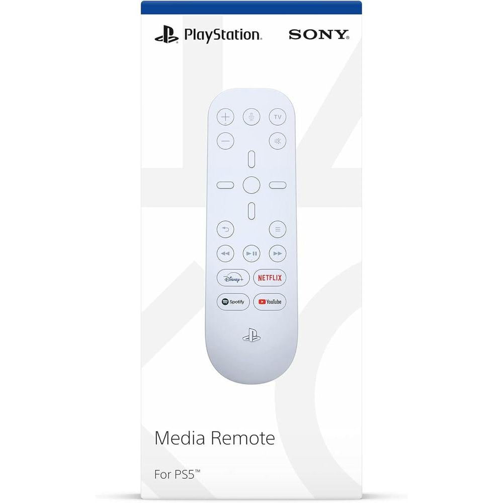 Control remoto PlayStation para PS5, navegación intuitiva de medios y ajustes de TV con compatibilidad total