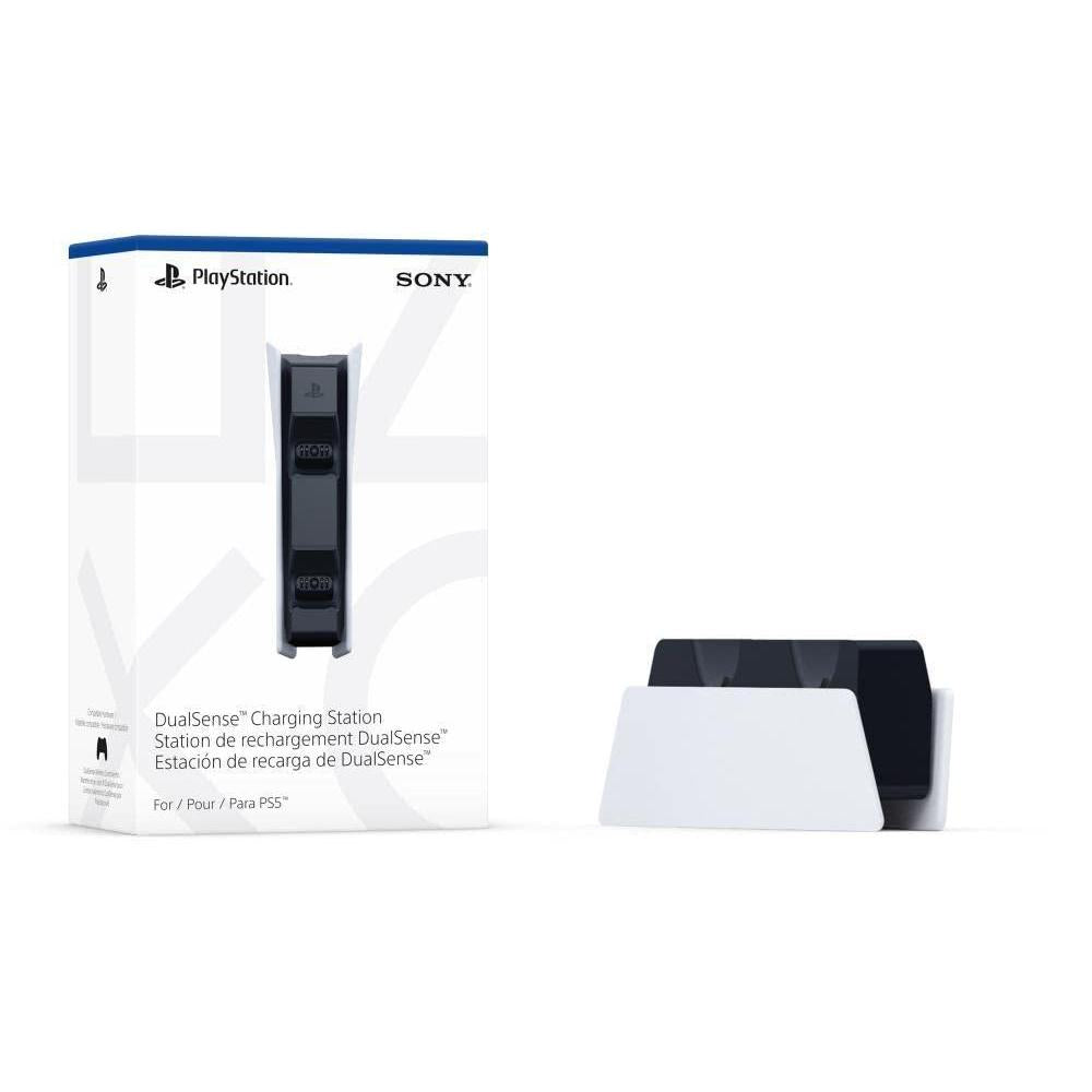 Estación de Carga Sony DualSense para PlayStation 5: carga dos controles sin ocupar puertos de la consola
