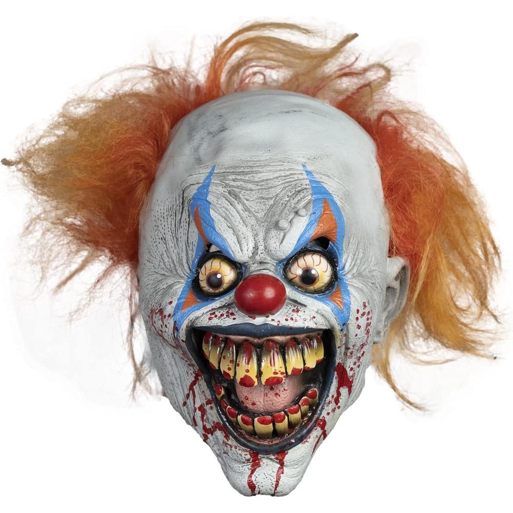 Deja Boo Scary Adult Mask - Diseño único y terrorífico para Halloween - Máscara realista - Killer Shingles el payaso