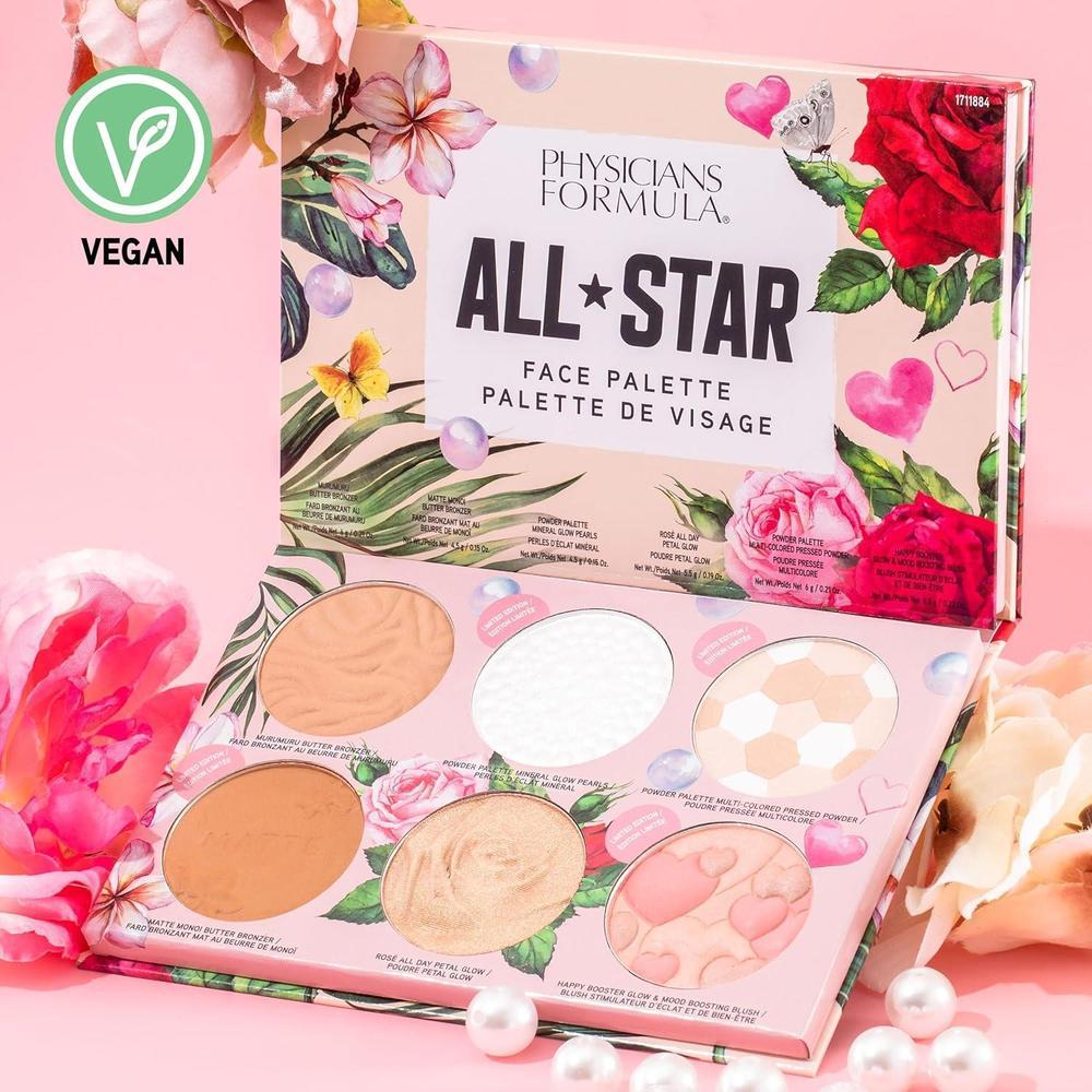 Paleta De Sombras All-Star Face Physicians Formula Vegana