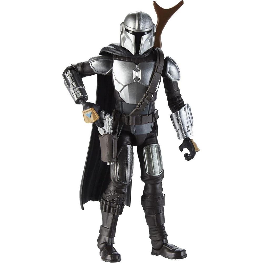 STAR WARS Galaxy of Adventures The Mandalorian con Figuras y Accesorios Divertidos, Juguetes para Niños de 4 Años en Adelante