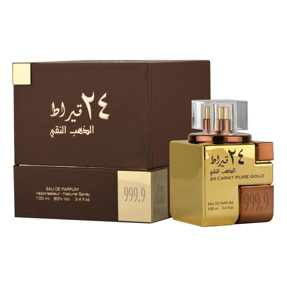 Lattafa 24 Carat Pure Gold Eau De Parfum Spray for Unisex