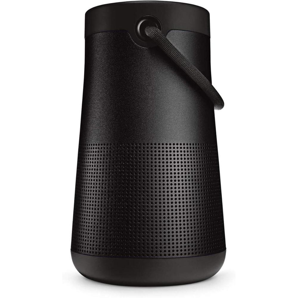 Bose SoundLink Revolve+ (Series II) Bluetooth Speaker, Portable Speaker with Microphone, Wireless Water Resistant Travel Speaker with 360 Degree Sound, Long Lasting Battery and Handle, Black