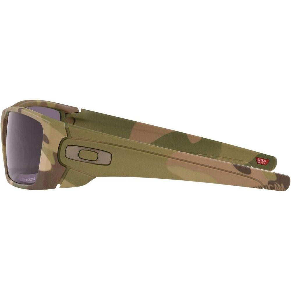 Oakley Gafas de sol rectangulares Fuel Cell para hombre con lentes Prizm Grey y óptica HDO para claridad y protección UV