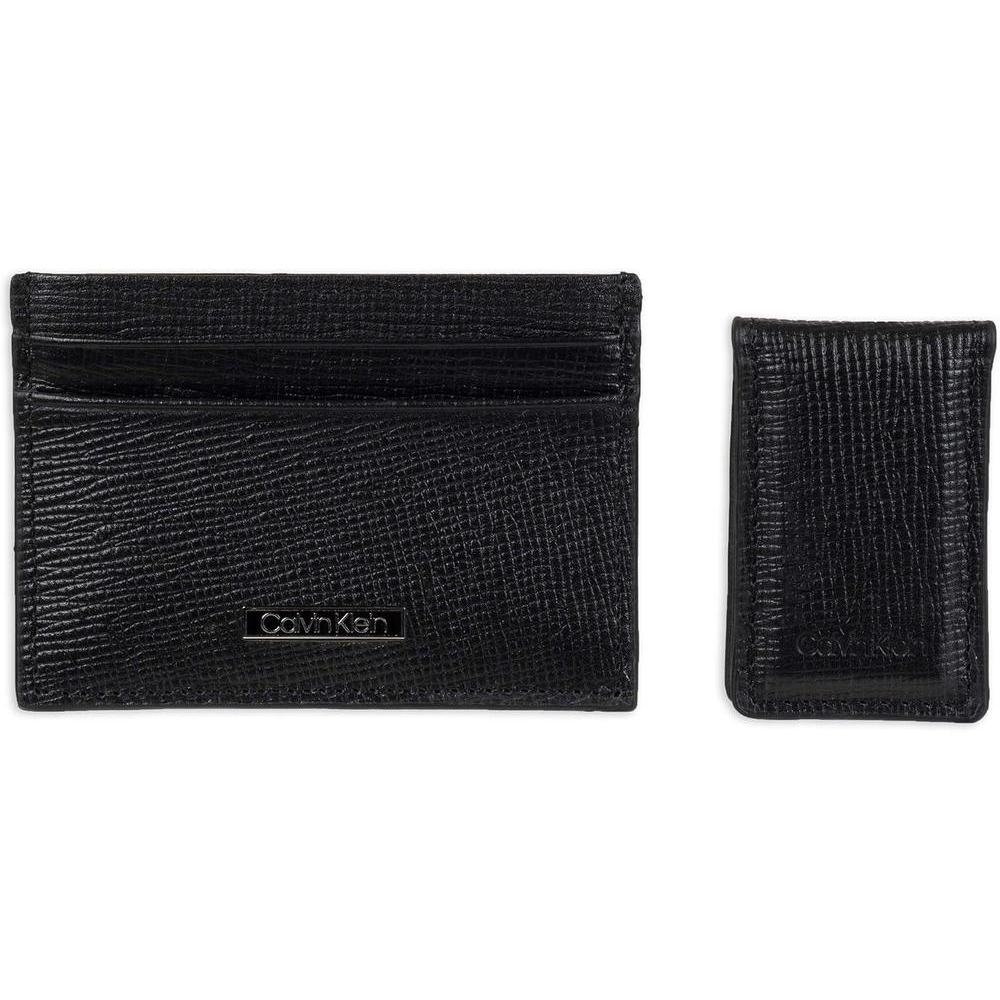 Calvin Klein Men's Wallet Sets-Minimalist Bifold and Card Cases