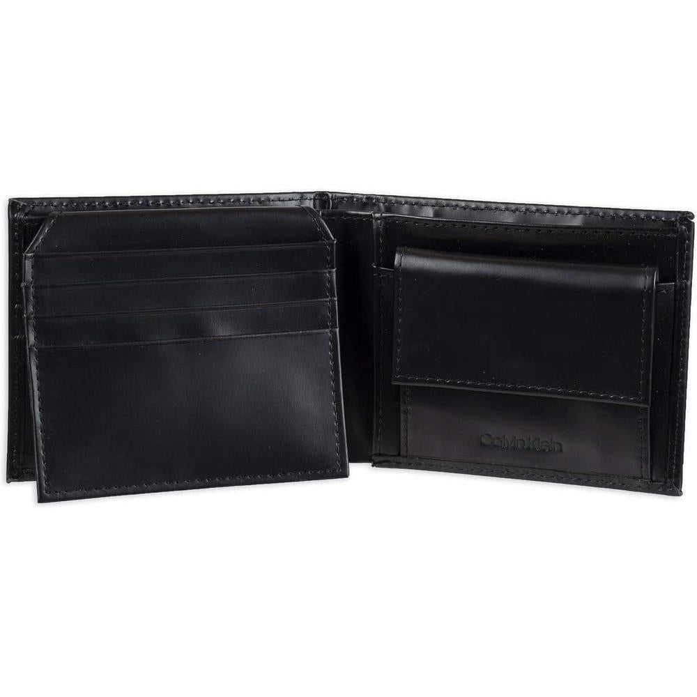 Calvin Klein Cartera Minimalista para Hombre con Tecnología RFID y Múltiples Compartimentos