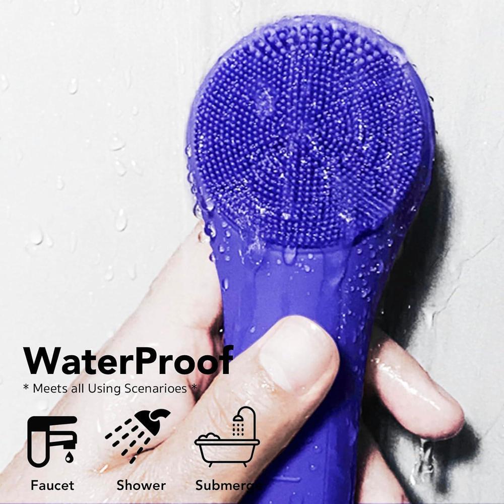 NågraCoola CLIE Cepillo de Limpieza Facial Eléctrico, Impermeable y Recargable para Hombres y Mujeres, con Función de Masaje