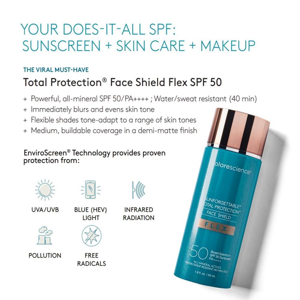 Protector Solar Facial Colorescience SPF 50 53ml Oxido De Zinc 12%