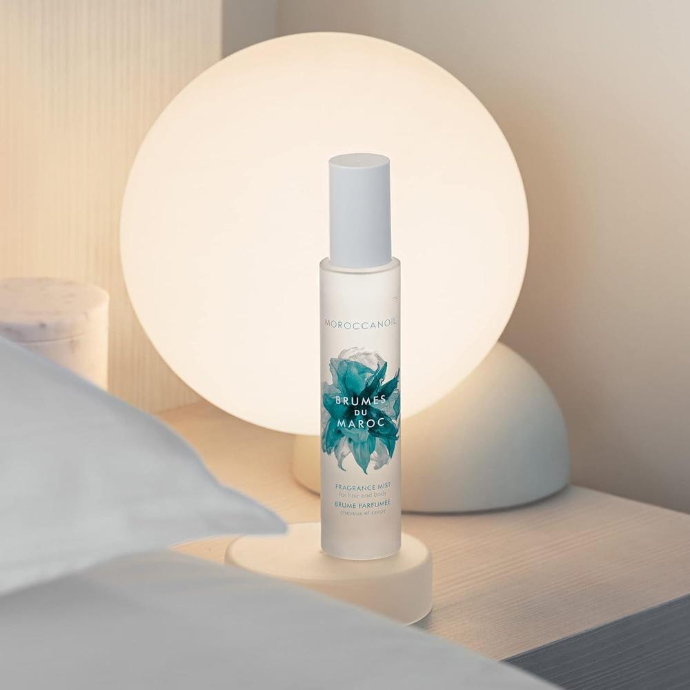 Mist Fragancia Moroccanoil para cabello y cuerpo, con aceite de argán y vitamina E, aroma ámbar y floral dulce