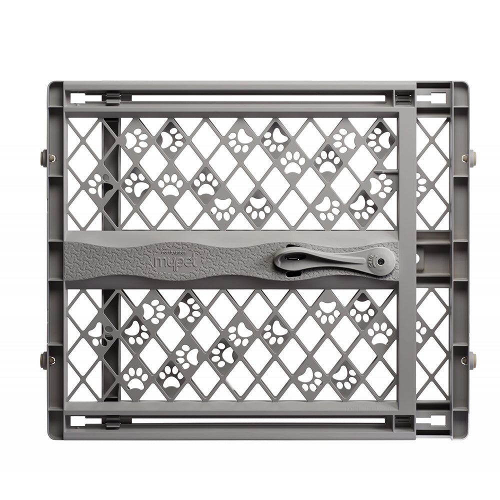 Puerta Portátil para Mascotas Gris