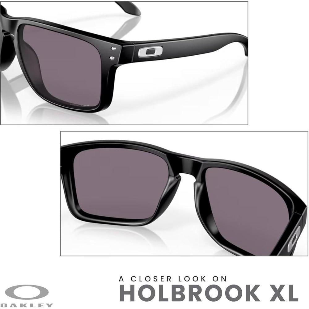 OAKLEY Holbrook XL OO9417 - Gafas de sol cuadradas para hombre, incluye kit de accesorios con correa y bolsa de microfibra