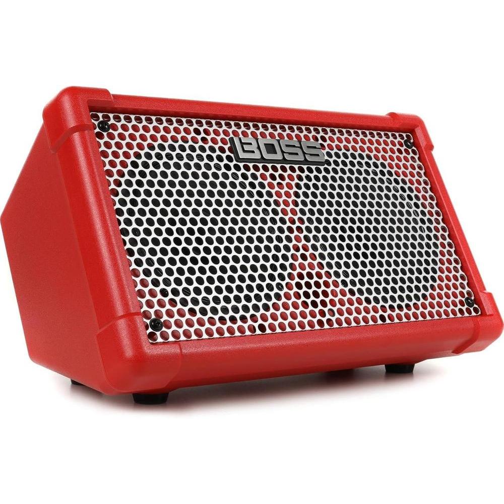 Boss CUBE Street 2-2x6.5" 10-watt Battery Powered Combo Amp - Red