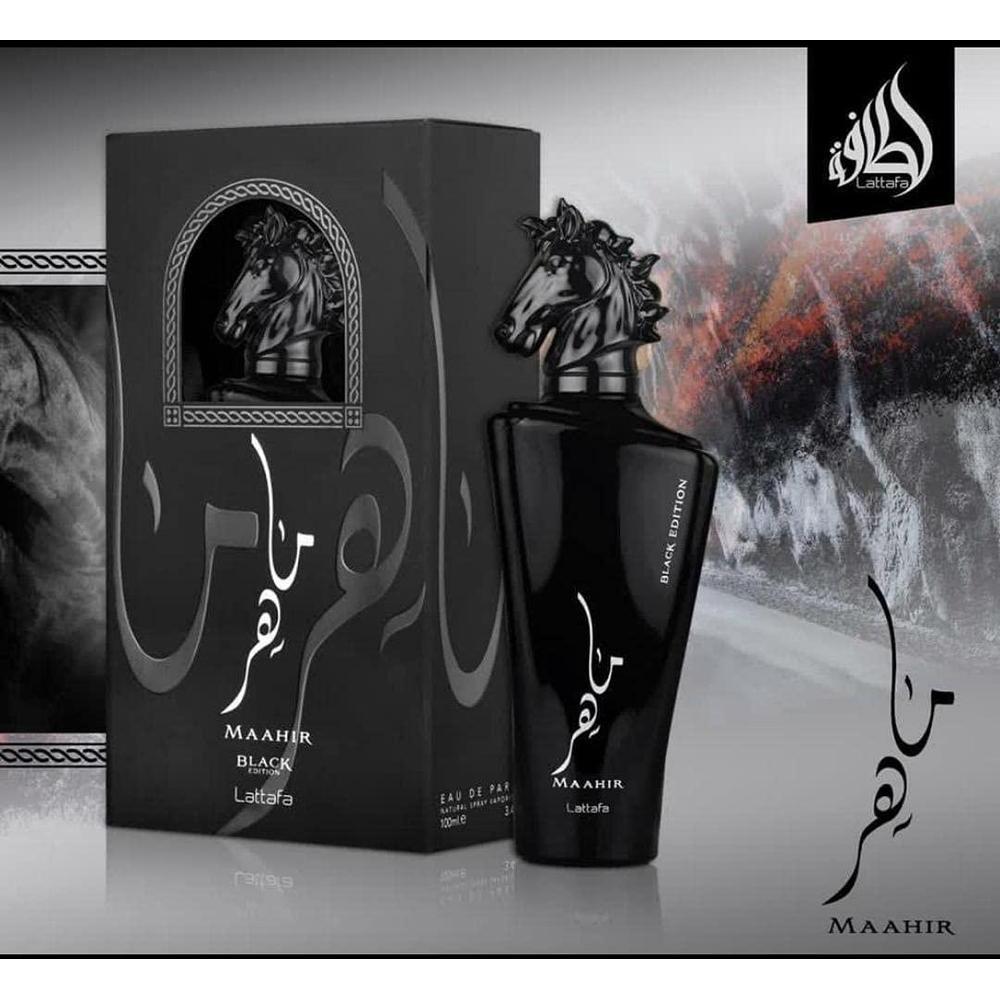 Lattafa Perfumes Maahir Black Edition Eau de Parfum Unisex