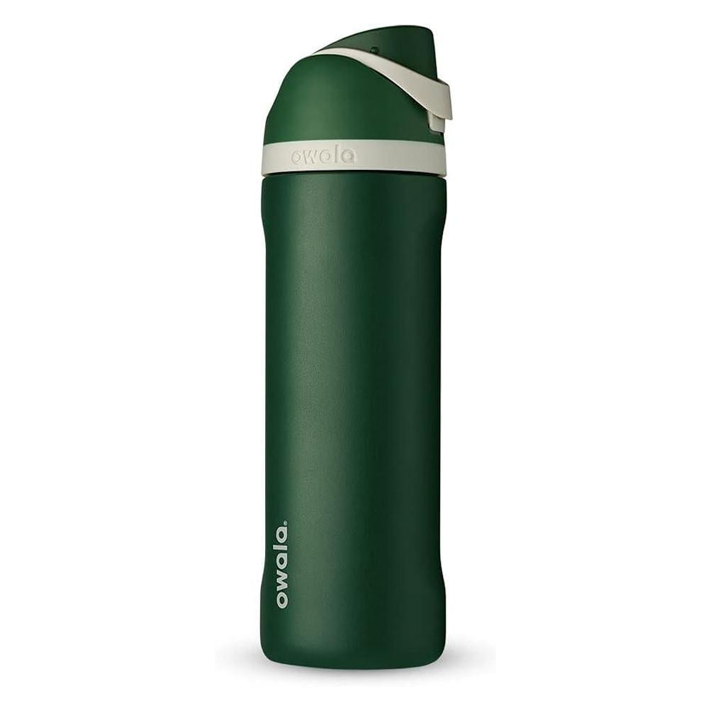 Owala Harry Potter FreeSip Insulated Stainless Steel Water Bottle with Straw for Sports and Travel, BPA-Free Sports Water Bottle, 24 oz, Slytherin