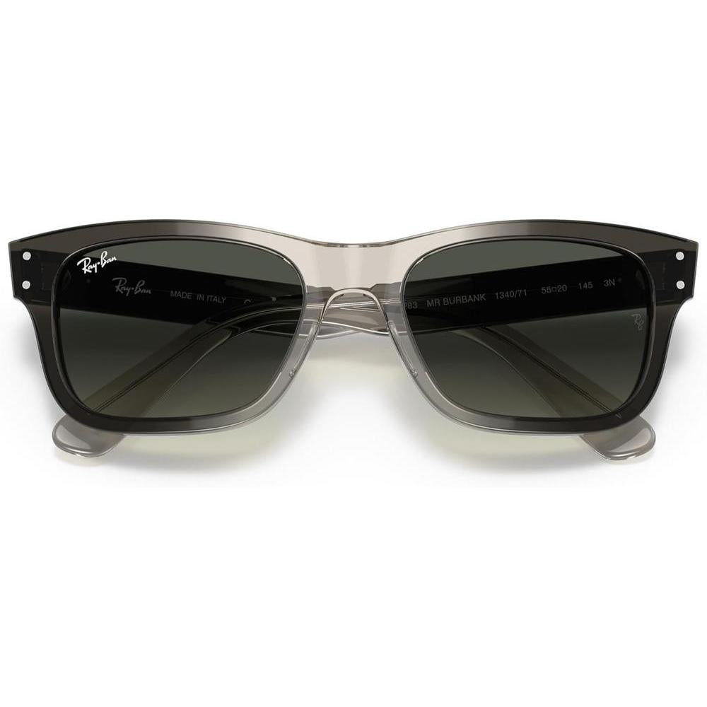 Ray-Ban Gafas de sol rectangulares RB2283 Mr. BuRBank hombre con marco completo, no polarizadas y duraderas