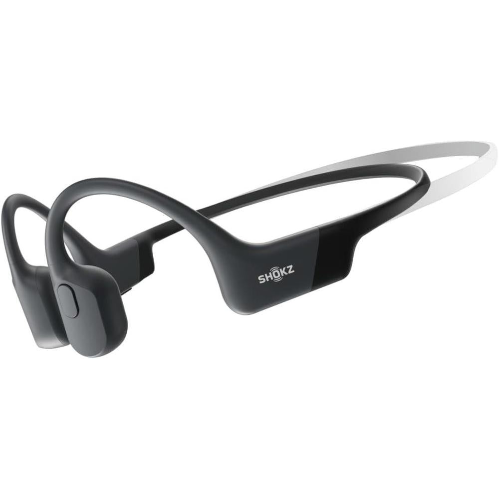 SHOKZ OpenRun Mini (AfterShokz Aeropex Mini) -Bone Conduction Open-Ear Bluetooth Sport Headphones - Waterproof Wireless Earphones for Workouts and Running - Built-in Mic, with Headband