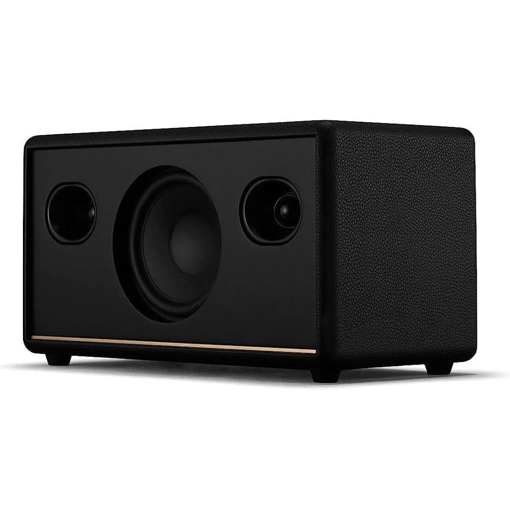 Altavoz Bluetooth Marshall Stanmore III, color negro, con sonido envolvente y diseño sostenible, compatible con smartphones y televisores