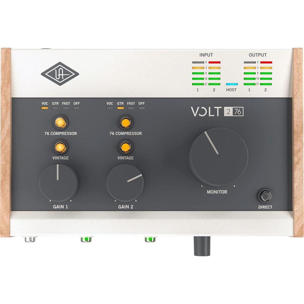 Universal Audio Volt 276 - Interfaz de audio USB con 2 canales, preamplificador vintage y compresor 76, compatible con PC y Mac.