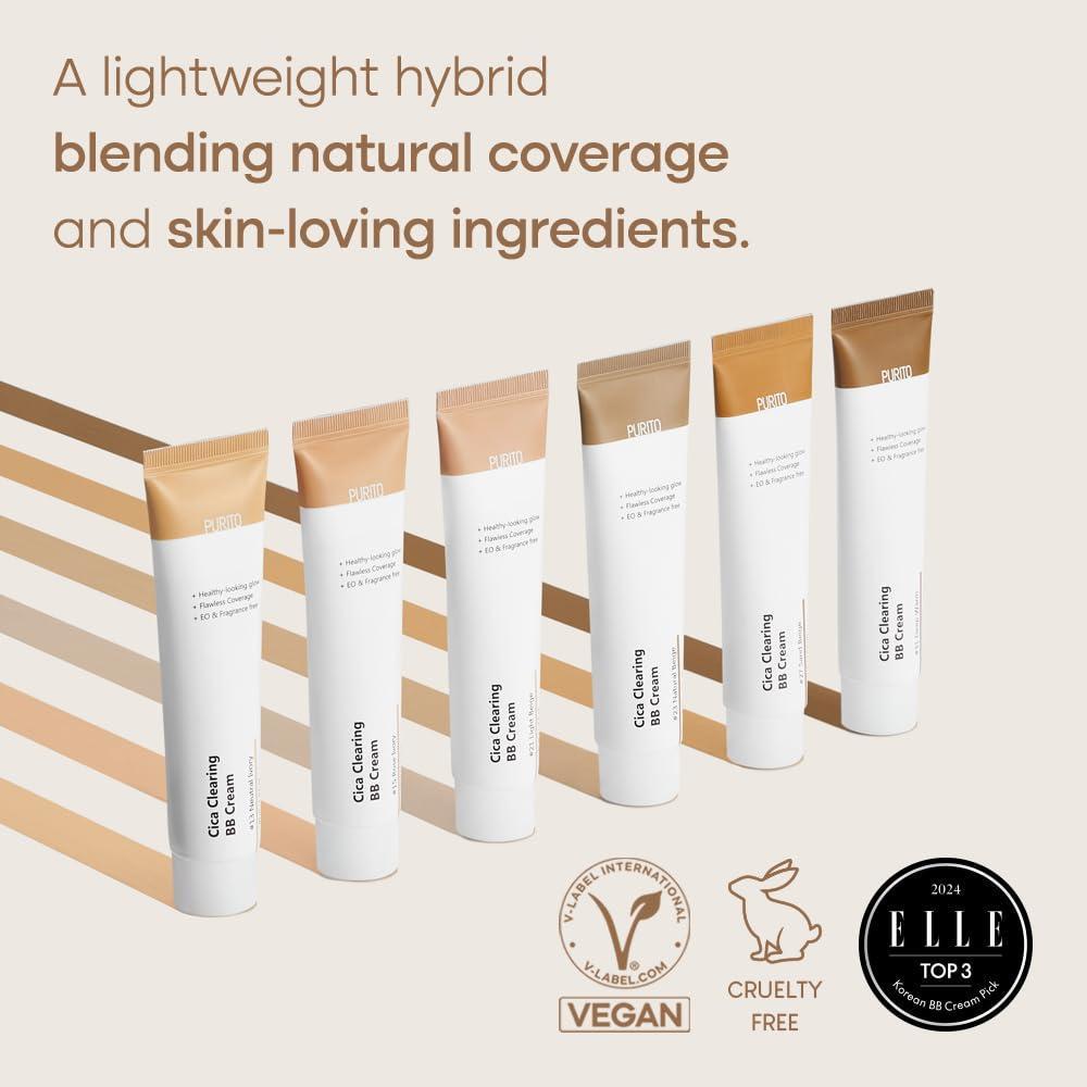 Purito Cica Clearing Bb Cream Neutral Ivory 30ml Vegana Cruelty-Free