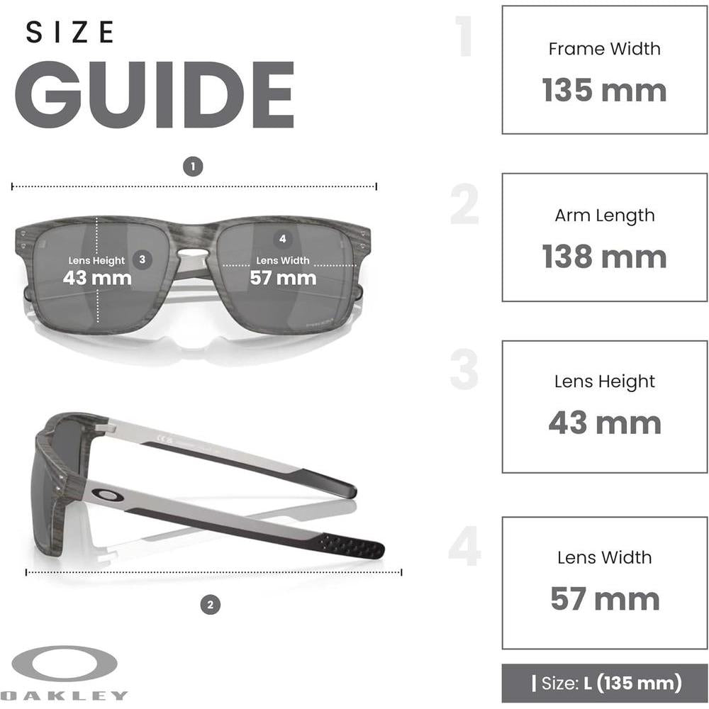 Lentes de sol Oakley Holbrook Mix para hombre con correa y kit de cuidado