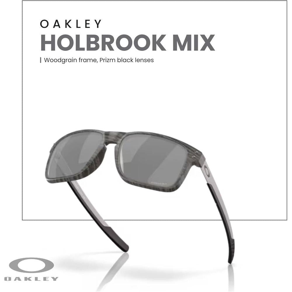 Lentes de sol Oakley Holbrook Mix para hombre con correa y kit de cuidado