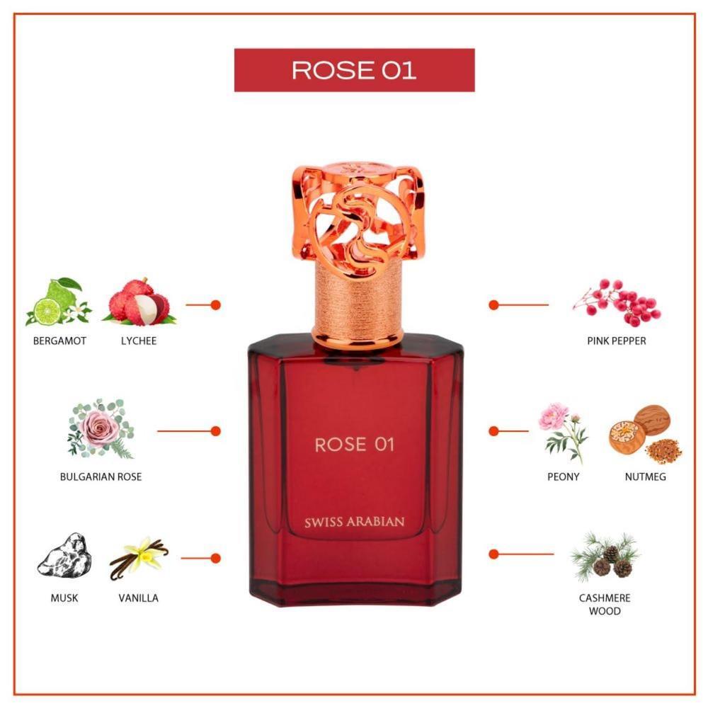 SWISS ARABIAN Rose 01 Eau de Parfum Unisex