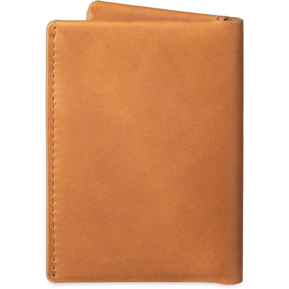 Billetera de cuero RFID para hombre de Calvin Klein, color bronceado, Duofold marrón, Talla única