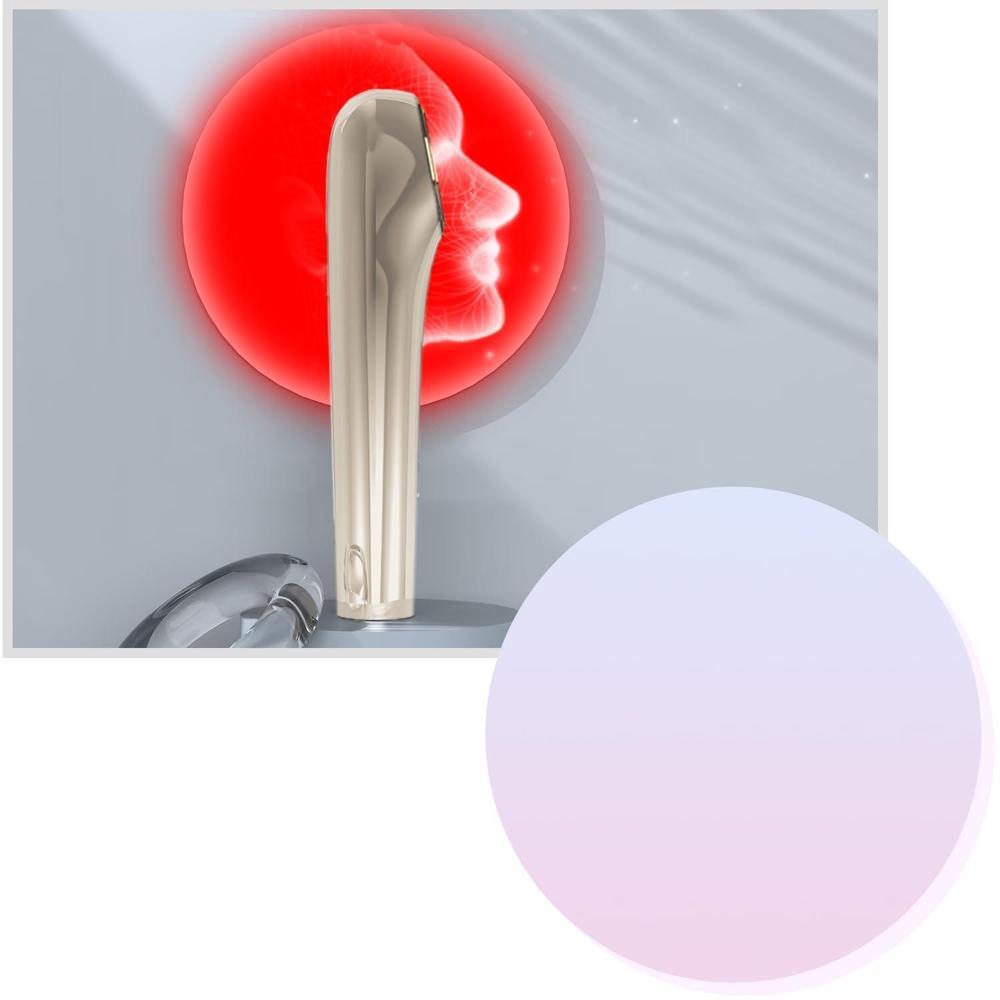 Máquina facial de estiramiento mediante radiofrecuencia, masajeador antienvejecimiento y dispositivo deshinchador ocular