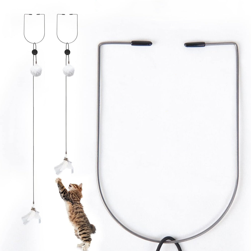 Juguete Interactivo con Plumas para Gatos