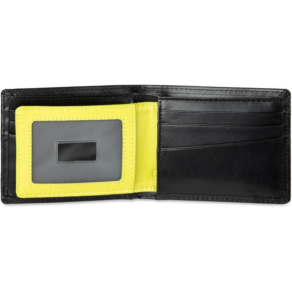 Billetera plegable minimalista RFID de cuero Calvin Klein para hombre con múltiples ranuras para tarjetas
