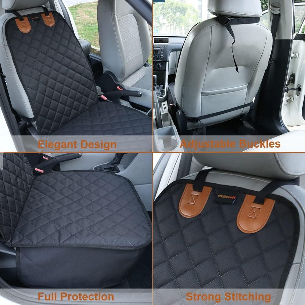 Fundas de Asiento de Automóvil Paw Jamboree para Perros, Antideslizantes y A Prueba de Arañazos