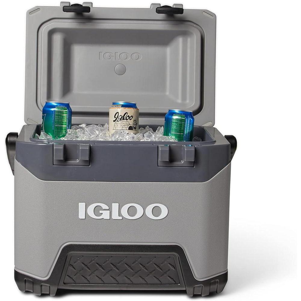 Igloo Enfriador BMX con Carcasa Dura Aislada, Tecnología Cool Riser, Mango Reforzado, 25 Litros, Color Celadon