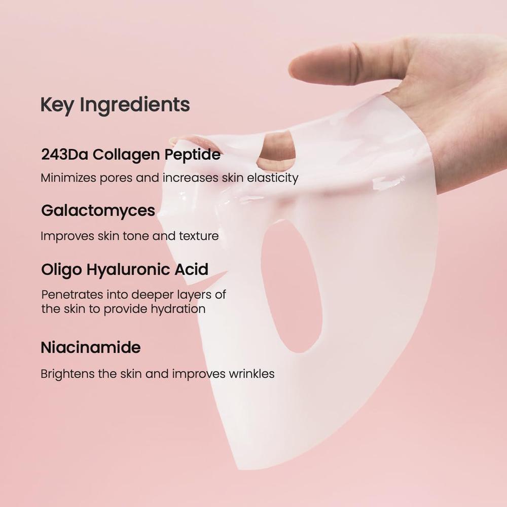 BIODANCE Máscara de profundización de colágeno real, hidratante nocturna, minimización de poros, cuidado de la piel coreano y más