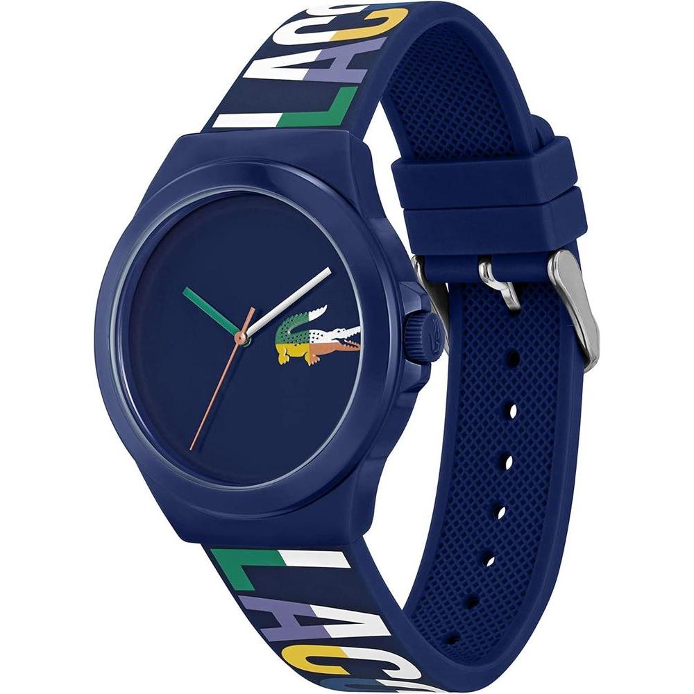 Lacoste Neocroc Reloj de Pulsera para Hombre, Diseño Multicolor con Movimiento de Cuarzo