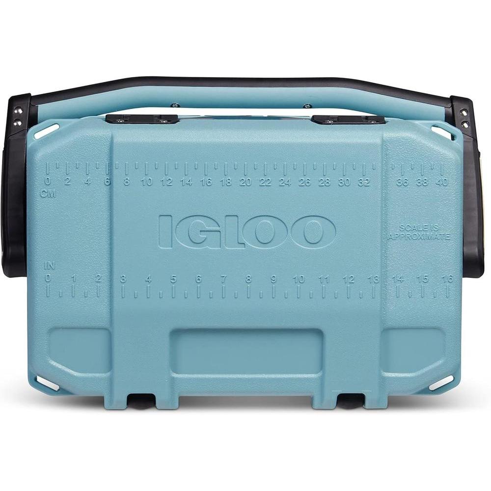 Igloo Enfriador BMX con carcasa dura, tecnología Cool Riser y cierres en T de goma, ideal para actividades al aire libre