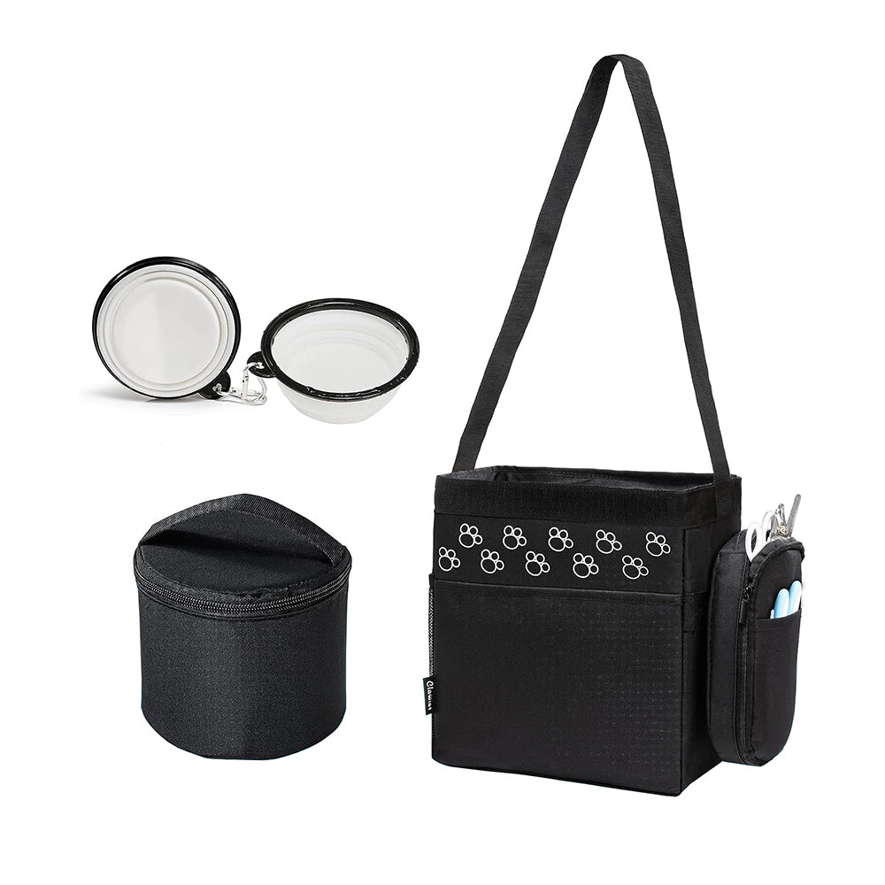 Kit de Viaje para Mascotas Negro