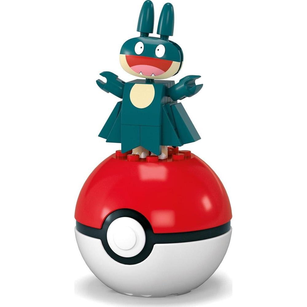 Juego de construcción Mega Pokémon con 8 personajes articulables, incluye Poké Ball